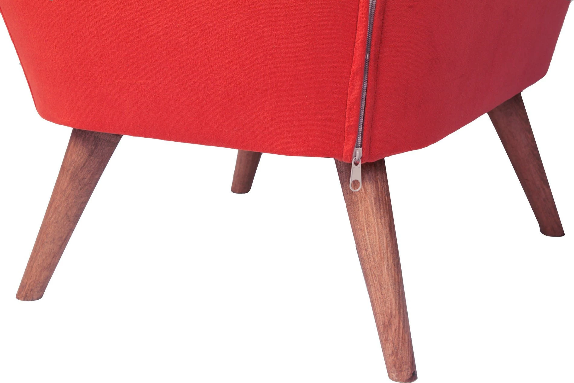 Puf i kuq Tile Red, Atelier del Sofa, Lake View