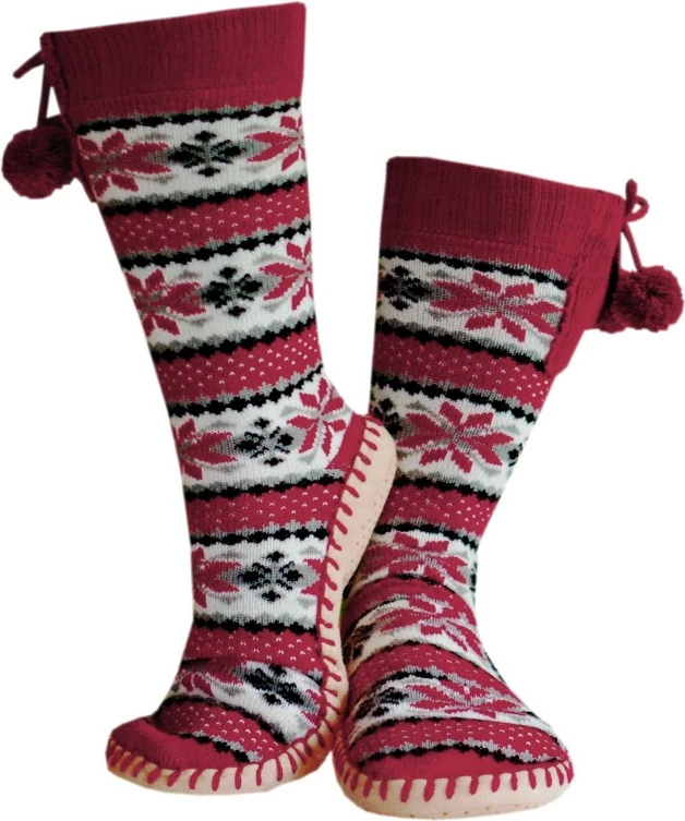 Papuqe të ngrohshme me çorape Glovii GQ5L, L (EU 40-44), 2500mAh, bardh-kuqe-gri, set me 2 bateri