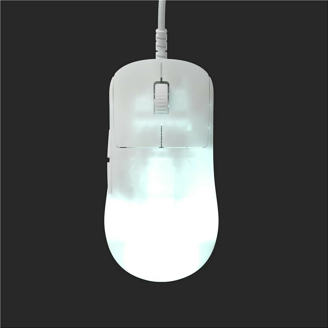 Maus gaming Endgame Gear OP1 RGB, White Frost