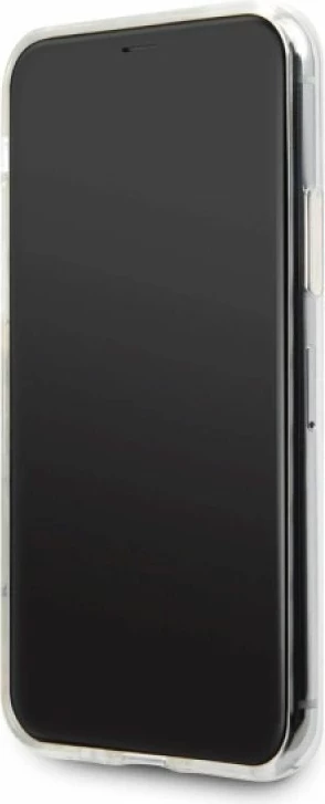 Kapak telefoni Guess GUHCN58PCUGLPBL për iPhone 11 Pro, rozë/kaltër