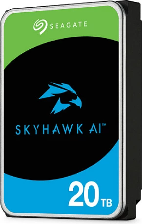 Hard disk Seagate SkyHawk AI, 20 TB, 7200 RPM, 512 MB, 3.5", Serial ATA III