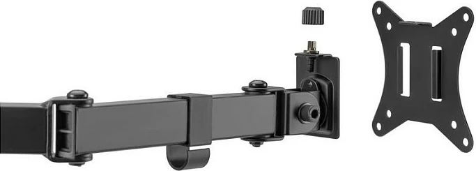 Mbajtëse tavoline për 4 monitorë EQUIP 650127, 17"-32", VESA 75x75/100x100, 36 kg, e zezë