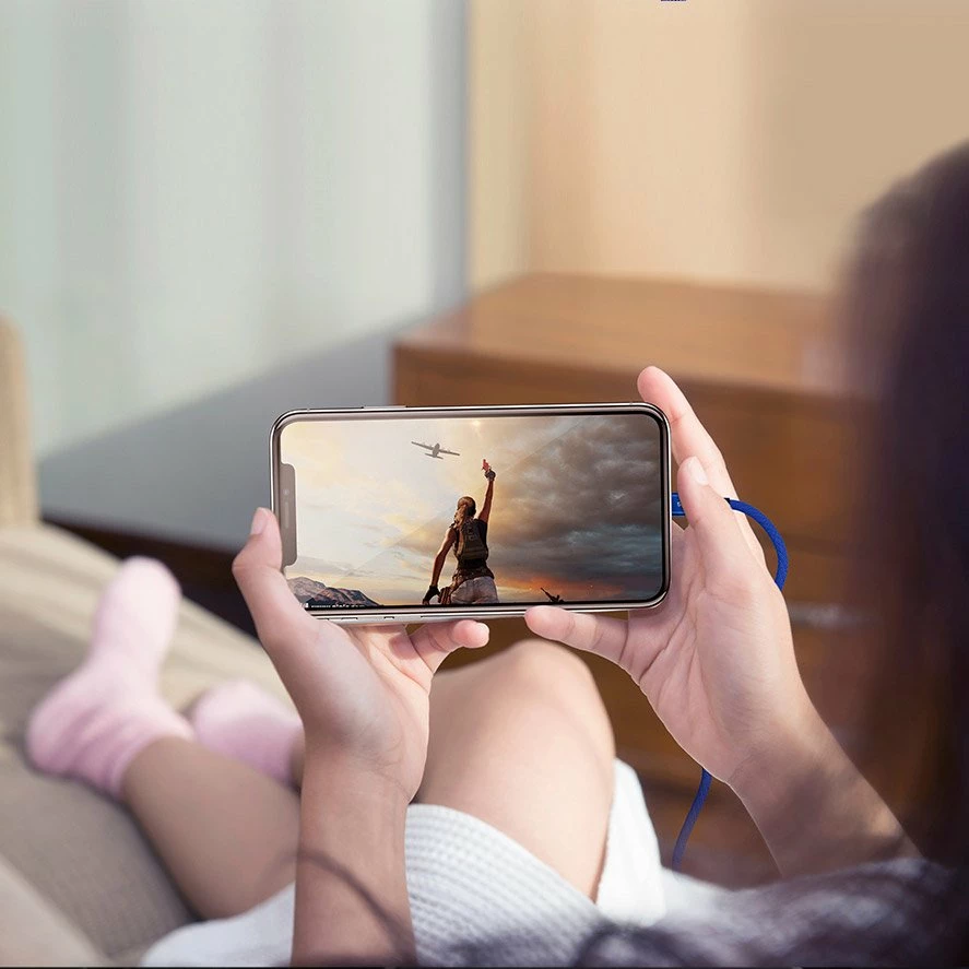 Kabllo Baseus Yiven USB në Lightning, 1.8m, e kuqe