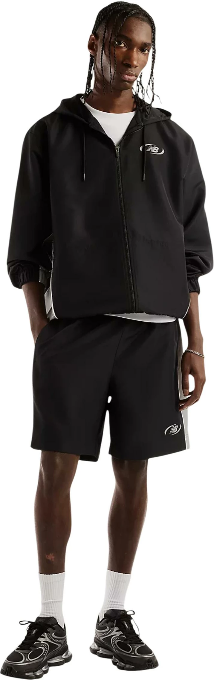 Jakne për meshkuj New Balance MJ62Y8SJBK, të zeza [Madhësia: M]