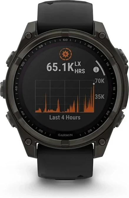 Smartwatch Garmin fenix 8, 51 mm, 32 GB, Titanium, i zi