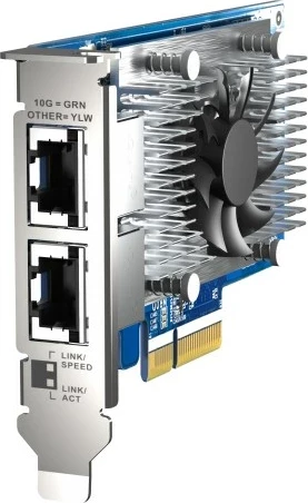 Kartë rrjeti QNAP QXG-10G2T-X710, PCI Express, 1000 Mbit/s