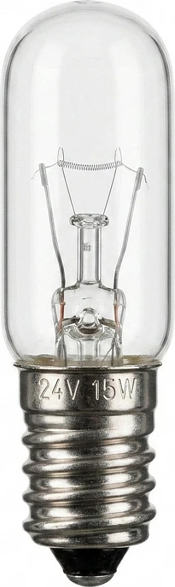 Llambë tubulare Scharnberger 25820, E14, 24V 15W, 16x54 mm, e tejdukshme