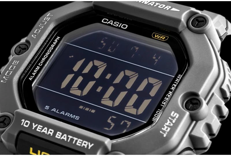 Orë dore për meshkuj CASIO AE-1600H-8BVEF, gri, me kuti