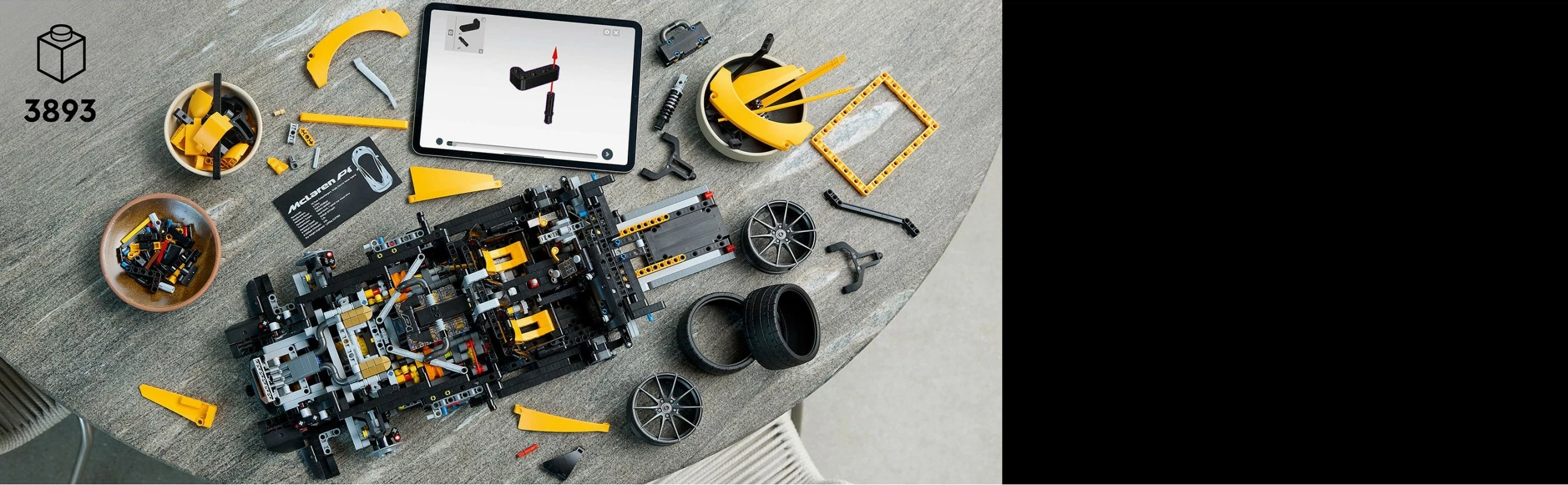 Set ndërtimi LEGO McLaren P1, 3893 pjesë, shumëngjyrësh
