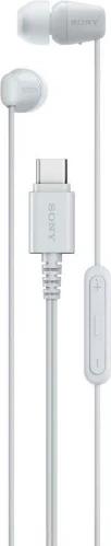 Kufje Sony IER-EX15C in-ear me USB-C, me mikrofon, të bardha