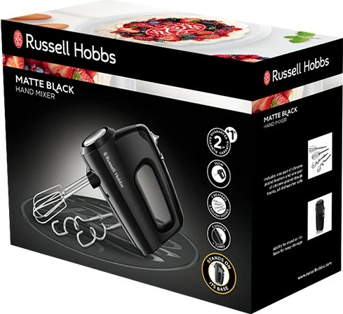 Mikser dore Russell Hobbs 24672-56, 350W, 5 shpejtësi, Turbo, i zi