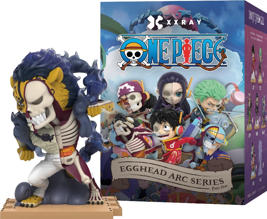Figurinë Mighty Jaxx XXRAY One Piece Egghead Arc Series 1, random (blind box)