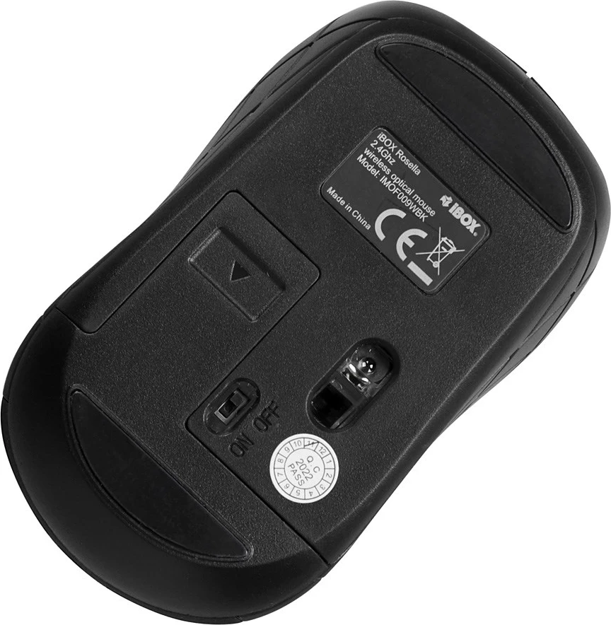 Maus iBOX i009W, 1600DPI, i kaltër 