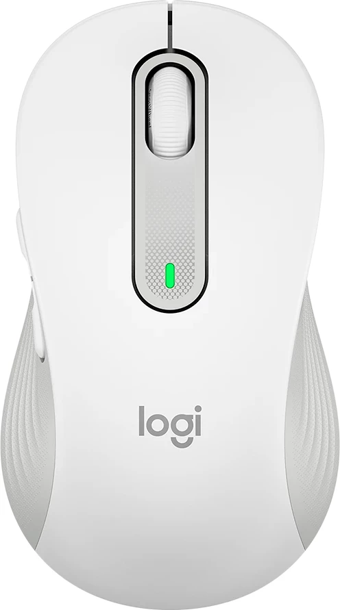 Maus Logitech Signature M650L Bluetooth/RF, 5 butona, 400-2000 dpi, off-white