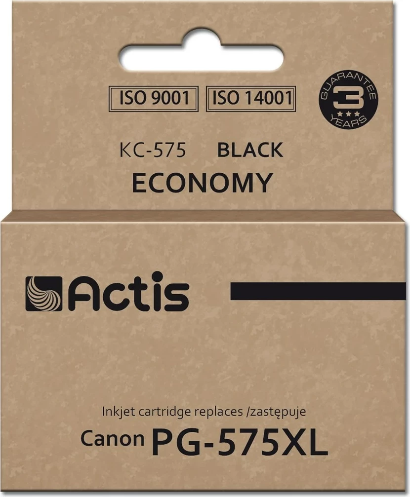 Toner Actis KC-575, zëvendësues për Canon PG-575XL, 16.5 ml, e zezë