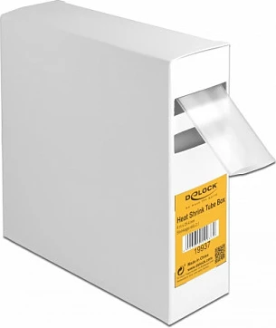 Tub termo-tkurrës DeLOCK, 4 m x 25.4 mm, 2:1, transparent