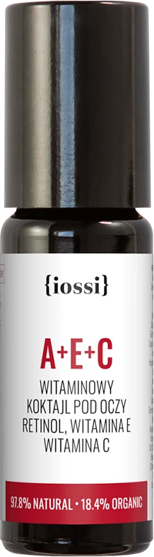 Serum për sy për femra Iossi A+E+C me retinol dhe vitamina E & C, 10ml