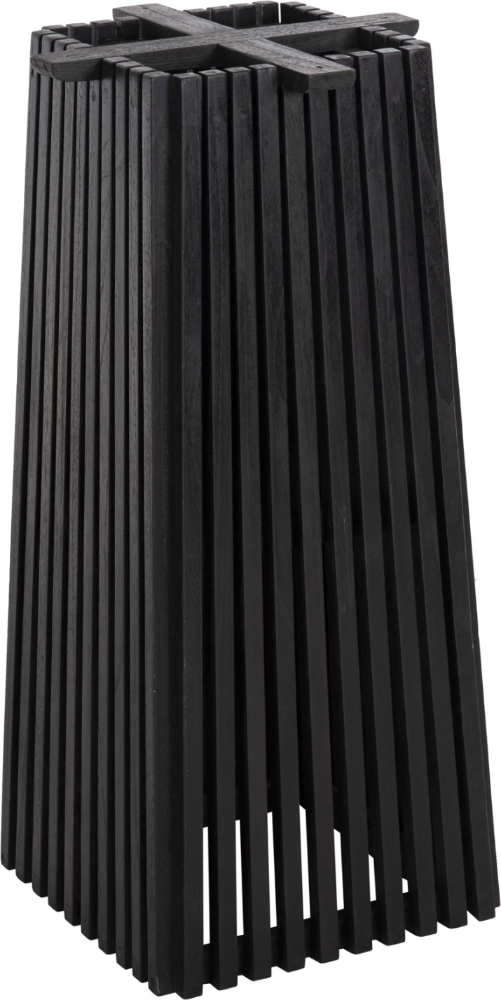 Baza e tavolinës për bar, FRANTZ, ngjyrë e zezë, FH9858.12, 40x40x90 cm