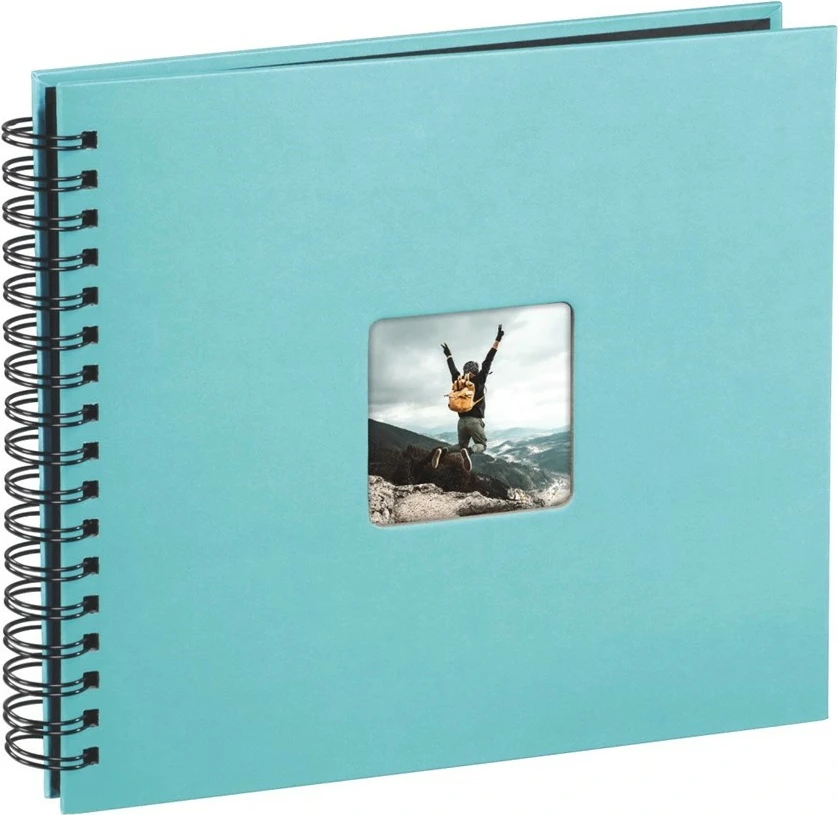 Album foto Hama Fine Art Spiral 36x32cm, 50 faqe, ngjyrë turkeze