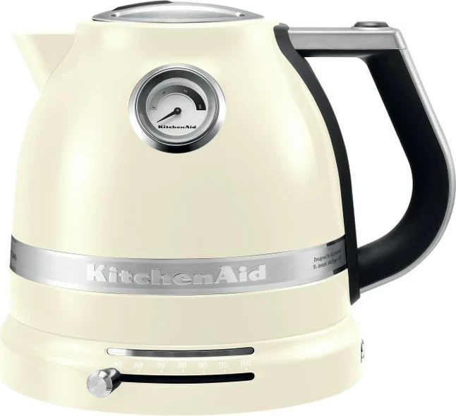 Çajnik elektrik KitchenAid 5KEK1522EAC, 1.5 L, 2400 W, Krem