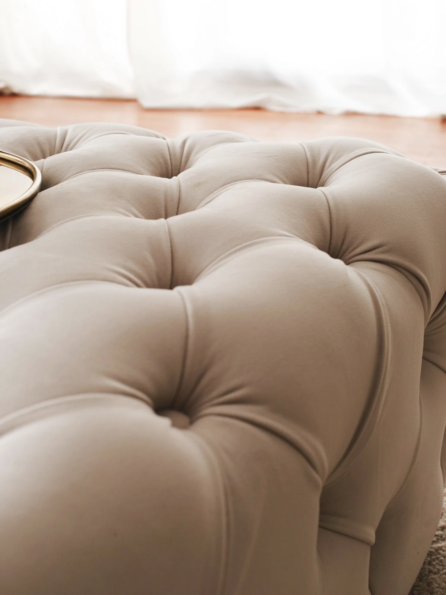 Puf Atelier del Sofa, Chester, krem