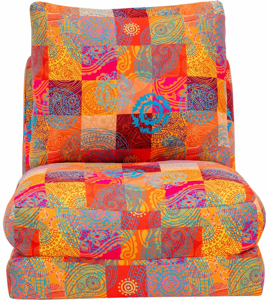 Krevat-karrige një vendës, patchwork, Taida 1-Seat