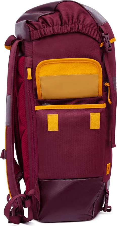 Çantë shpine RIVACASE 5361 Dijon 30L waterproof, për laptop + tablet 10.1", Burgundy Red