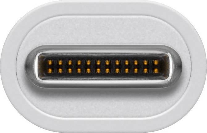 Adapter USB-C në USB-A Goobay, USB 3.0, i bardhë