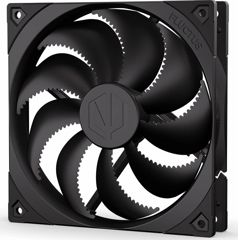 Ventilator kompjuteri Endorfy Fluctus 140 PWM EY4A003, 140 mm, 4-pin PWM, 1800 rpm, 1 copë, i zi