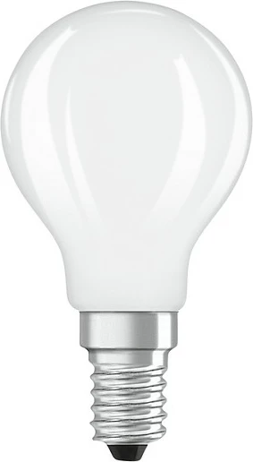 Llambë LED OSRAM Classic P E14, 3.4W (40W), 470 lm, 2700K, dritë e ngrohtë, e mat