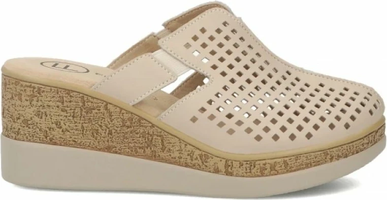 Sandale me platformë Filippo DK6818, bezhë