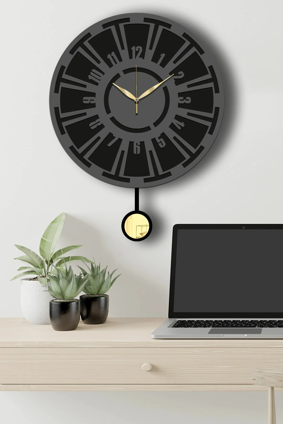 Orë muri dekorative Wallity, anthracite dhe ar, Vlnt114Ant