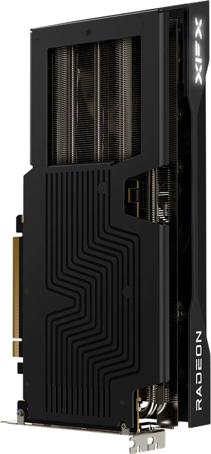 Kartë grafike XFX Swift AMD Radeon RX 9060 XT OC 16GB GDDR6 128-bit Triple Fan, e zezë
