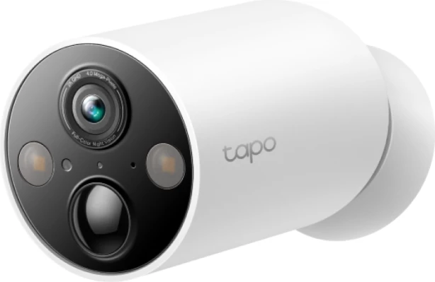 Kamerë sigurie Wi‑Fi TP-LINK Tapo C425 2K QHD 4MP, bateri 10000 mAh, kënd 150°, IP66, bardhë/zi