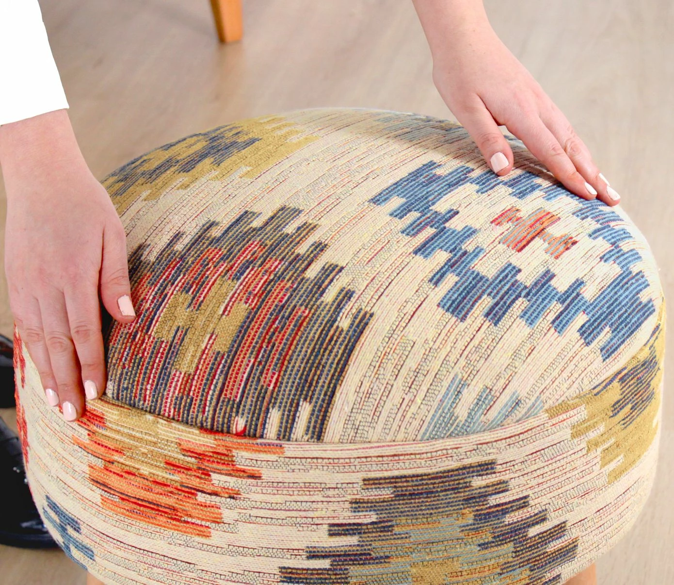 Puf Atelier del Sofa, Sefian, krem