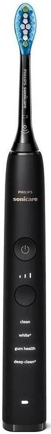 Furçë dhëmbësh sonike Philips Sonicare DiamondClean 9000 HX9914/57, e bardhë e zezë