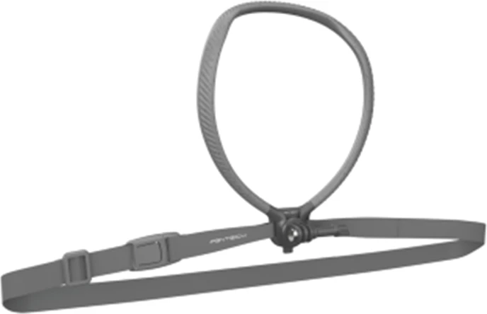 Mbajtës qafe/kraharori për kamera aksion PGYTECH CapLock Neck Mount Max P-GM-389, deri 300 g, me adapter 1/4" dhe për kamera sportive