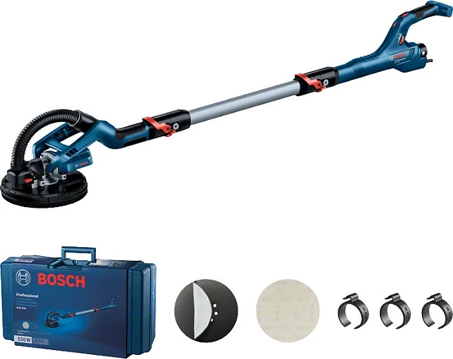 Lëmues muri Bosch GTR 55-225, 550W, 22.5cm, zi/blu