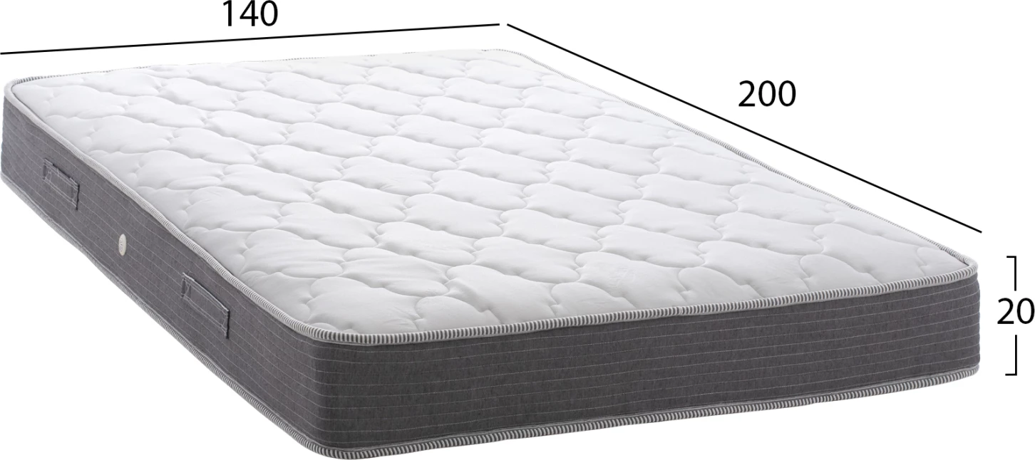 Dyshek DREAMTOPIA, seria LULLABY ALOE VERA, FH655.140-200-200, BONNELL, 140X200