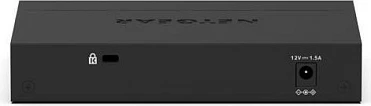 Switch NETGEAR MS305E, 5 porta 2.5G Multi-Gigabit, metal, fanless, montim në mur, i zi