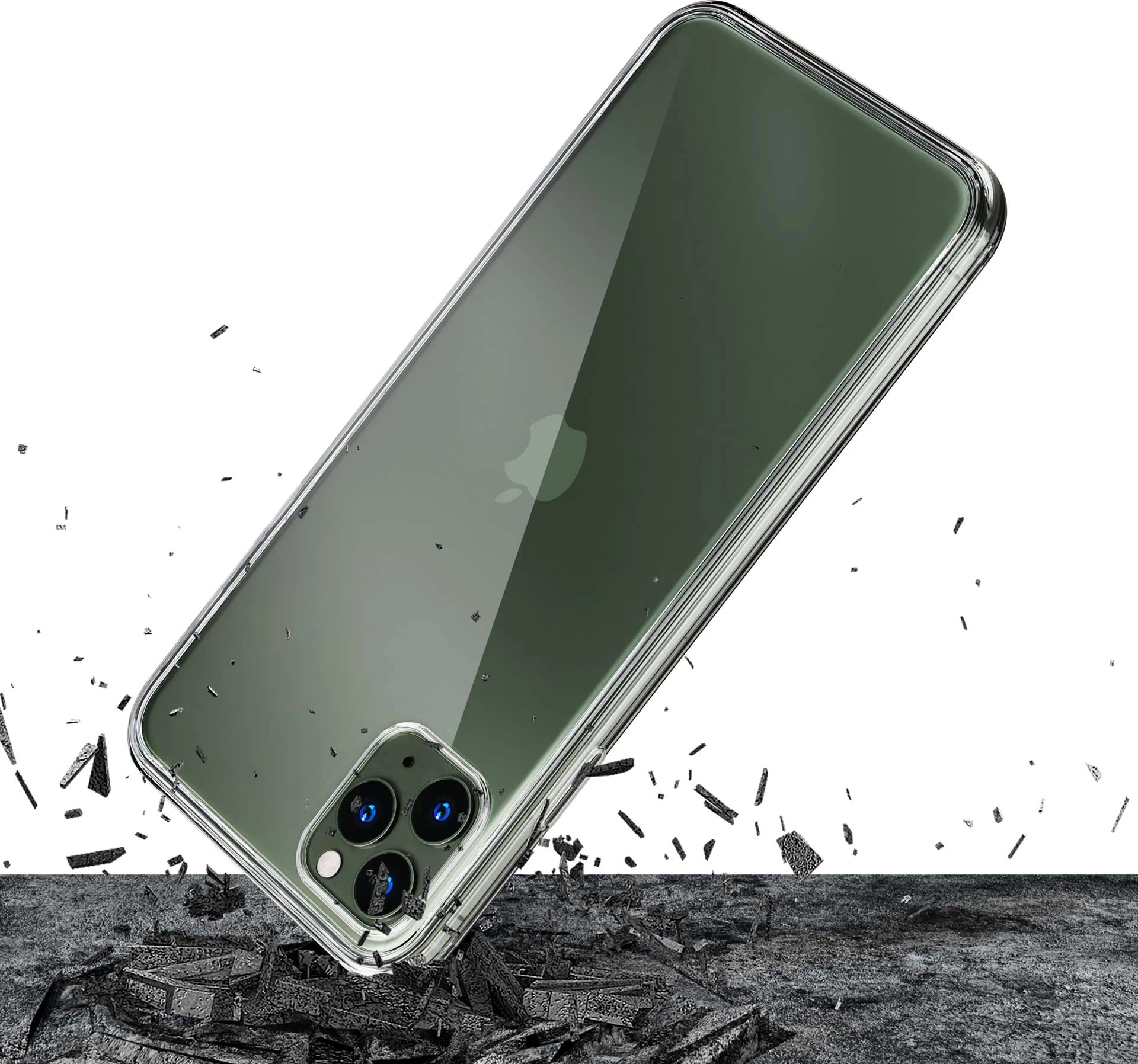 Mbështjellës 3mk Clear Case për iPhone 11 Pro Max, transparent