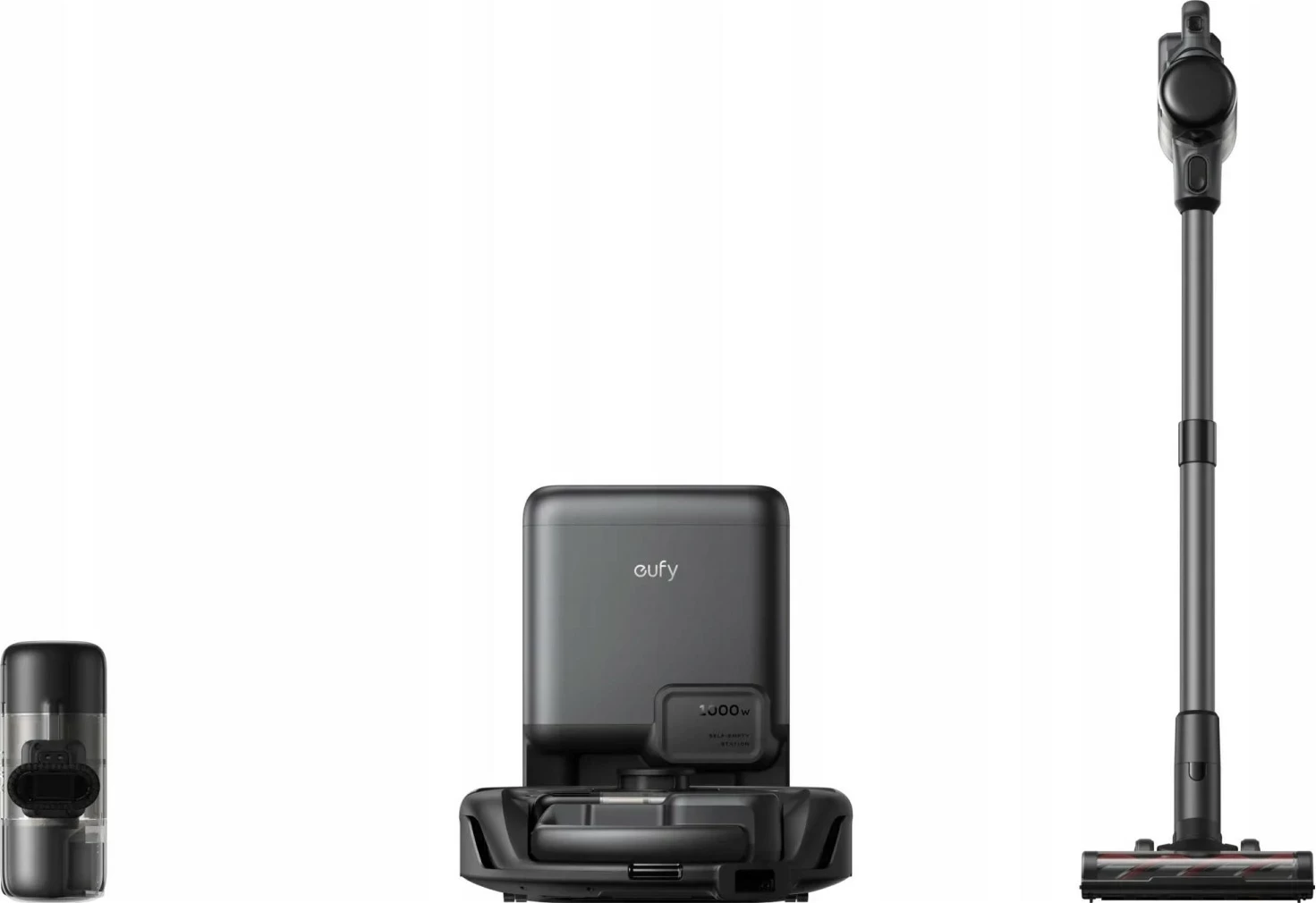 Robot pastrues, eufy E20, 0.35L, 8000Pa, i zi