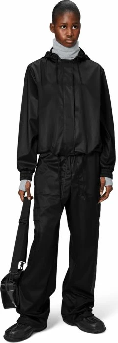 Jakne shiu për femra Rains, e zezë