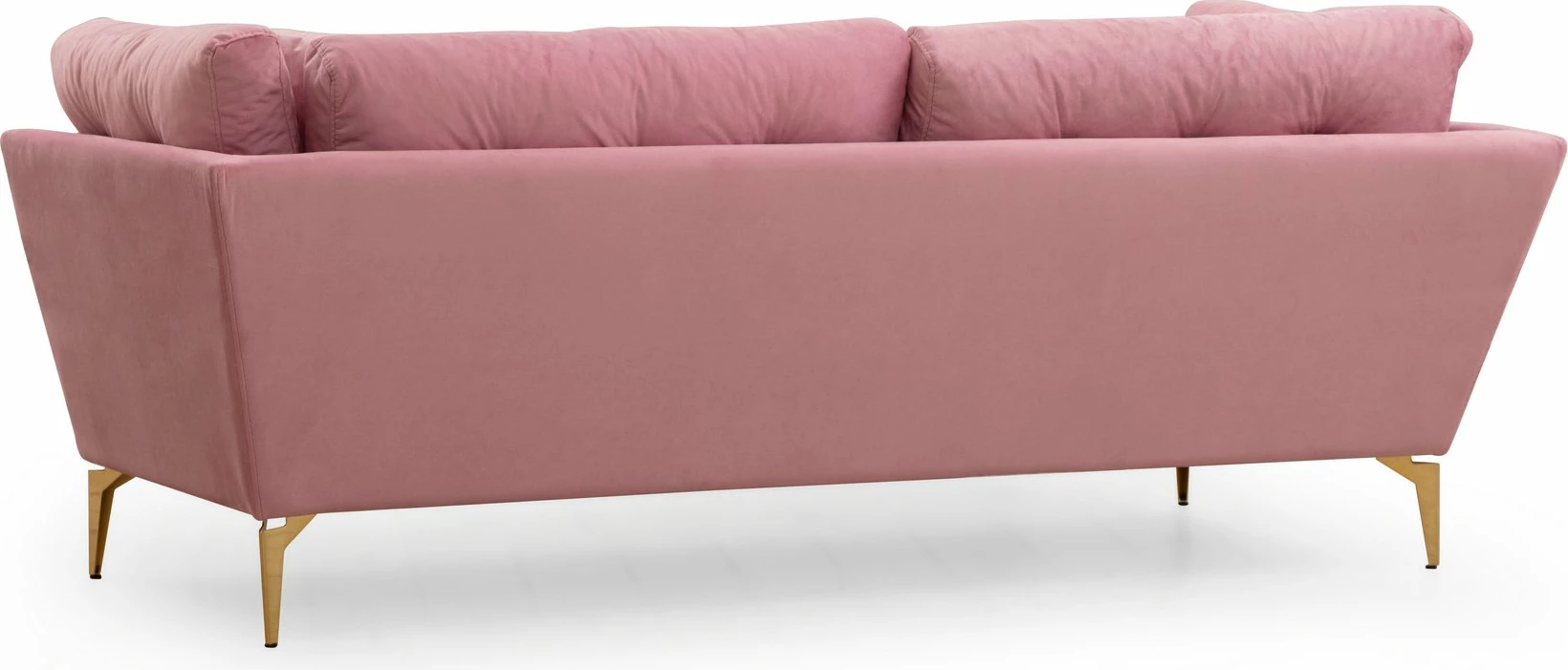 Divan treshe Atelier del Sofa, Mapa, ngjyrë rozë e zbehtë