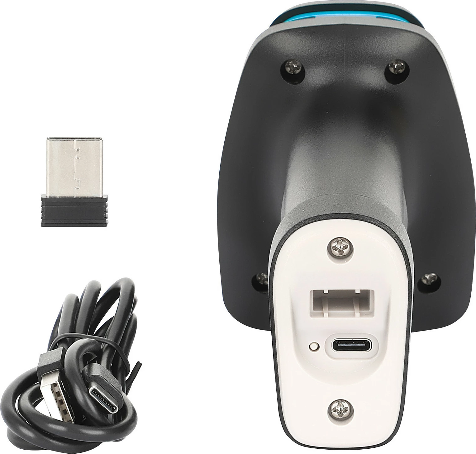 Skaner barkodi MANHATTAN 2D Long Range Wireless, USB Nano Receiver, i zi