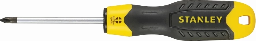 Kaçavidë Phillips Stanley 1-64-932, PH1 75mm, 6 copë, verdhë/zi