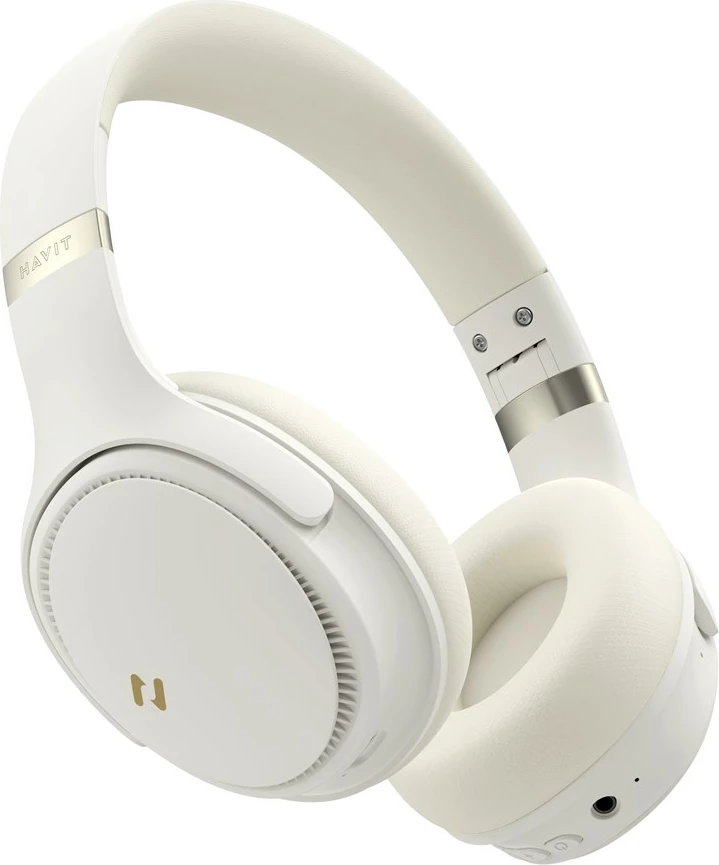 Kufje Bluetooth HAVIT H630BT PRO me ANC, butter-yellow