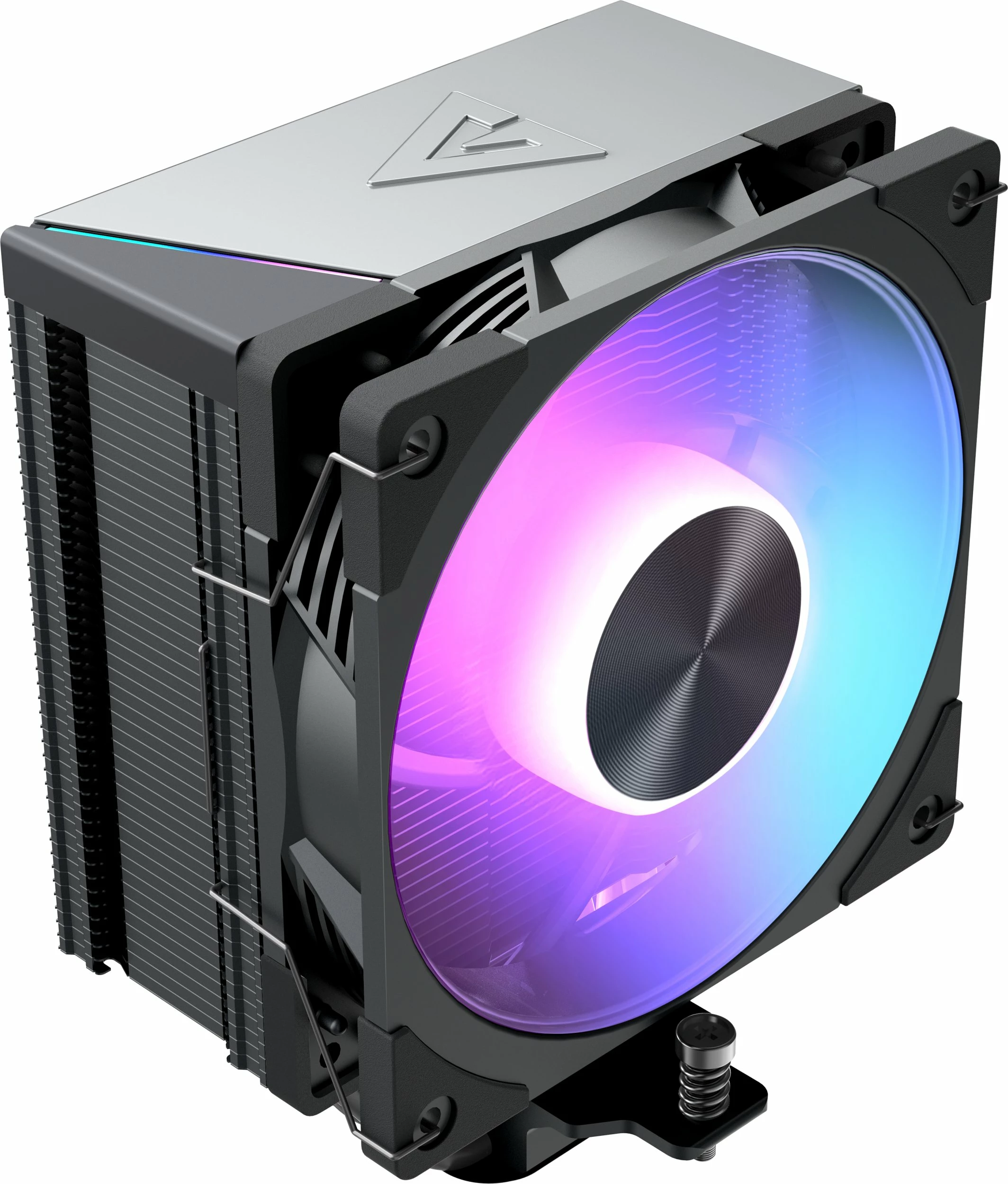 Ftohës CPU Modecom Volcano 0C T701 ARGB 120mm 190W TDP, i zi