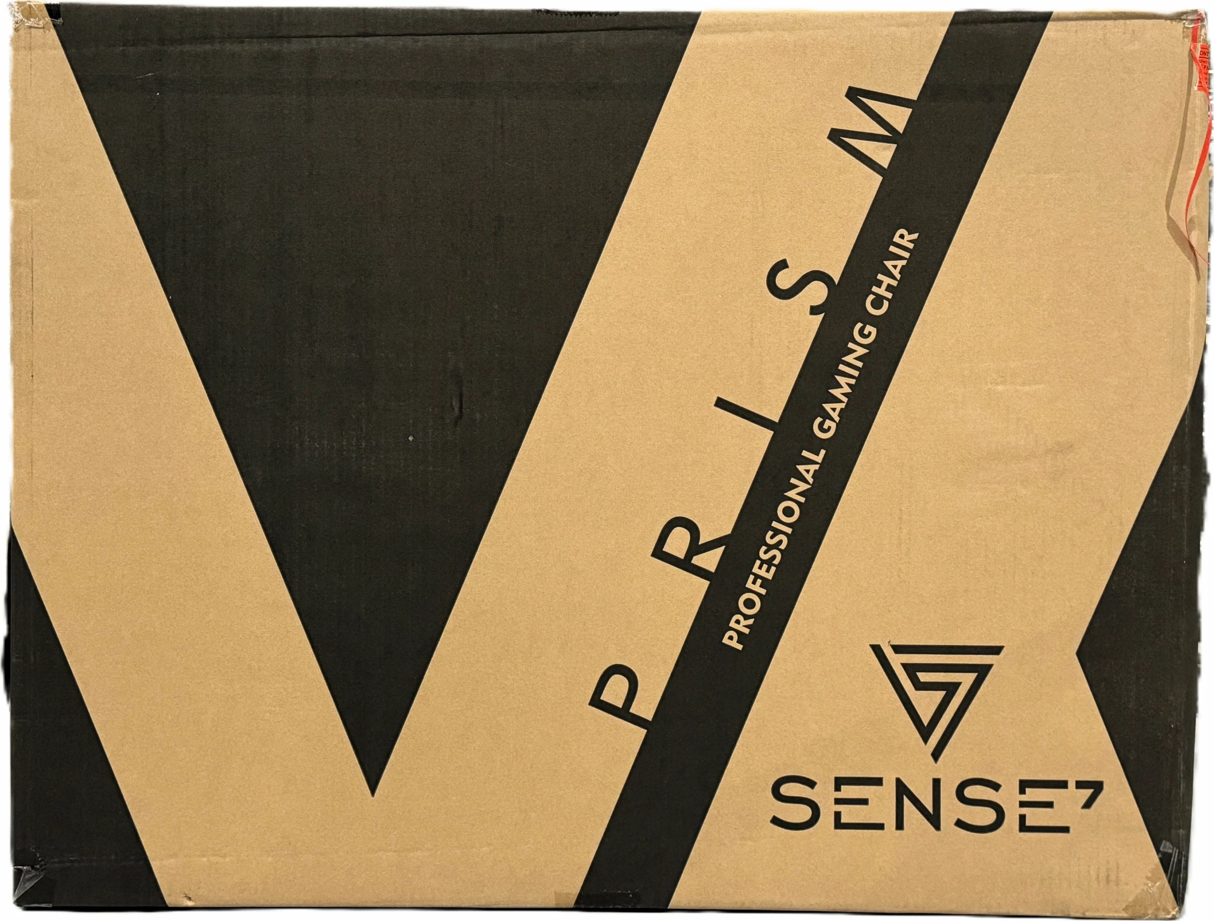 Karrige gaming SENSE7 Prism, pëlhurë HDF™, shkumë HR, lëkundje FlowTech™ Swing, ngritje gazi LiftControl™ Class 3, 120 kg, zezë-kuqe