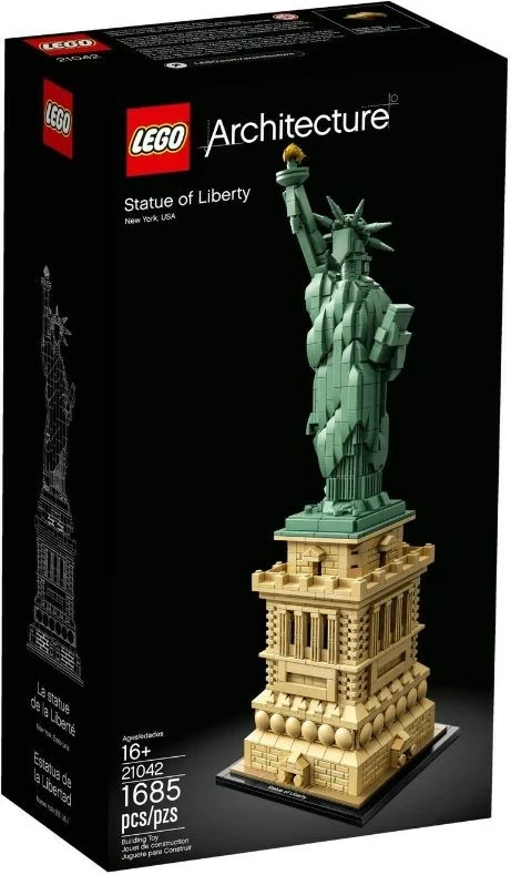 Set LEGO Architecture 21042, Statuja e Lirisë